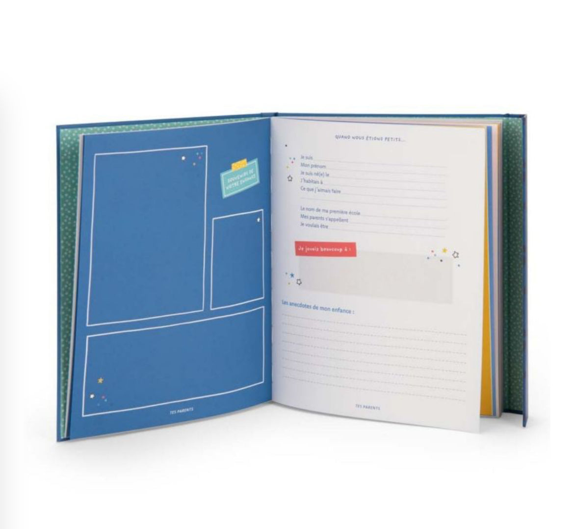 Livre de naissance  - Puce & Pilou -  Moulin Roty