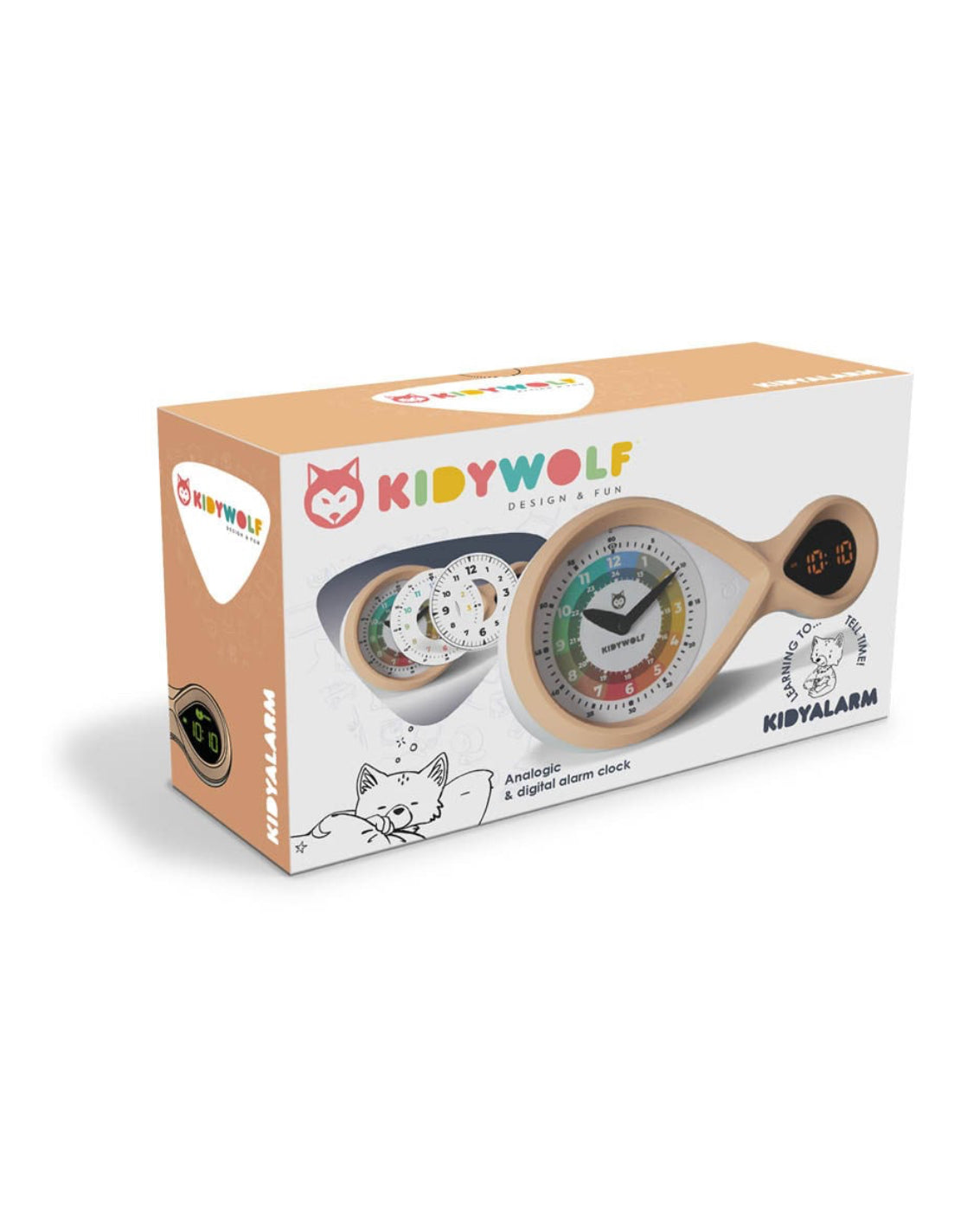 Réveil KidyAlarm - Melon - Kidywolf