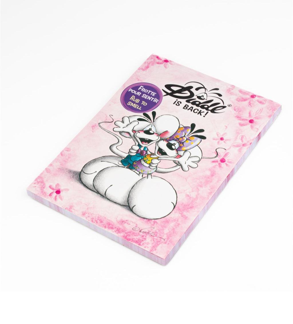 Bloc parfumé - A5 rose - Diddl