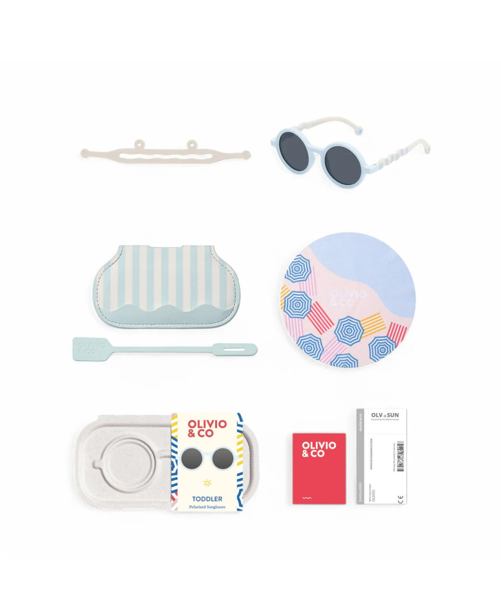 Lunettes de soleil 1/3 ans - Sailing Blue - Olivio & Co