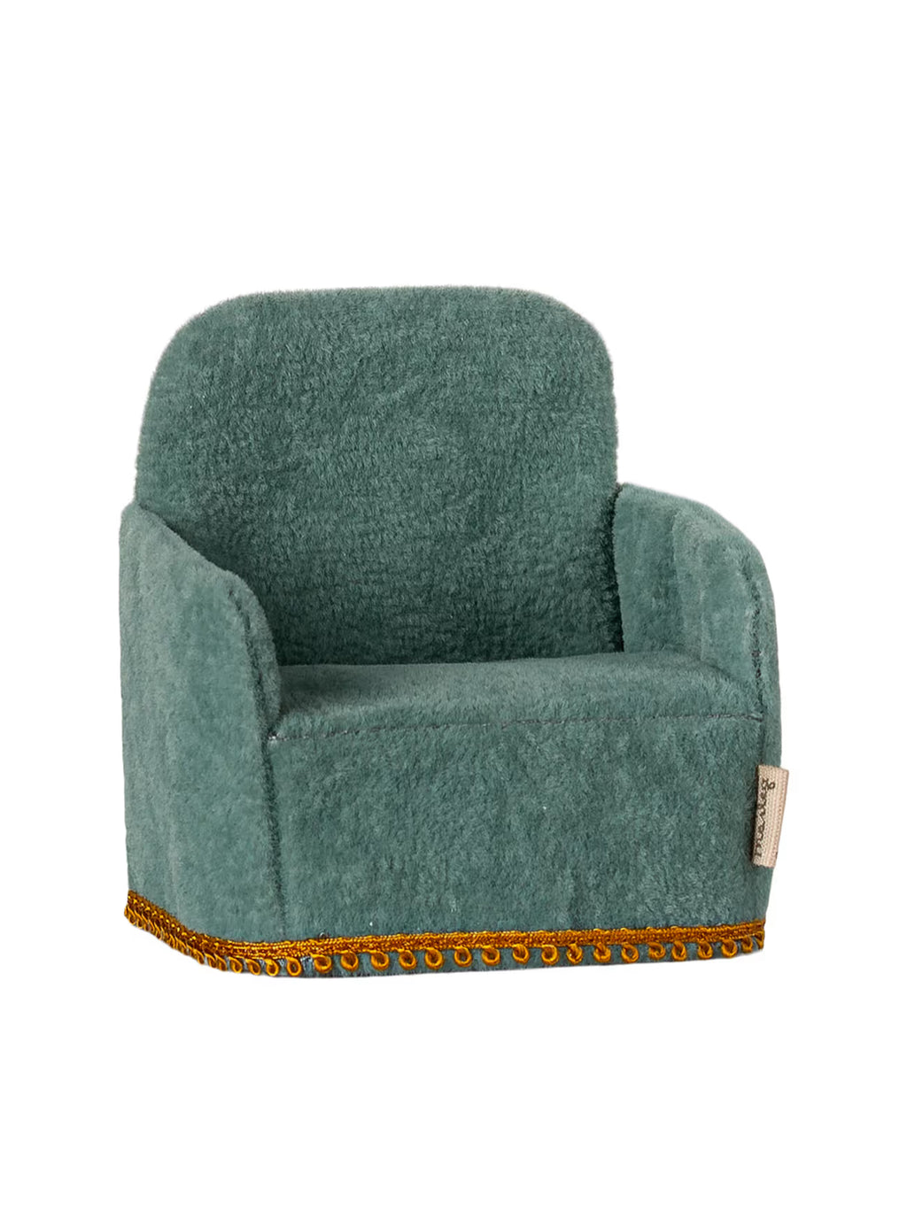 Fauteuil vintage - Velours Menthe - Maileg