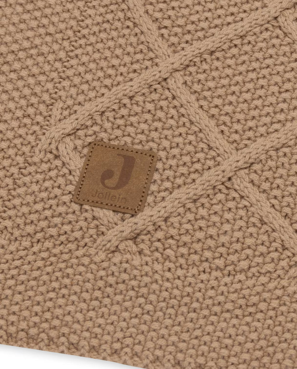 Couverture Cozy Knit  - Biscuit - Jollein