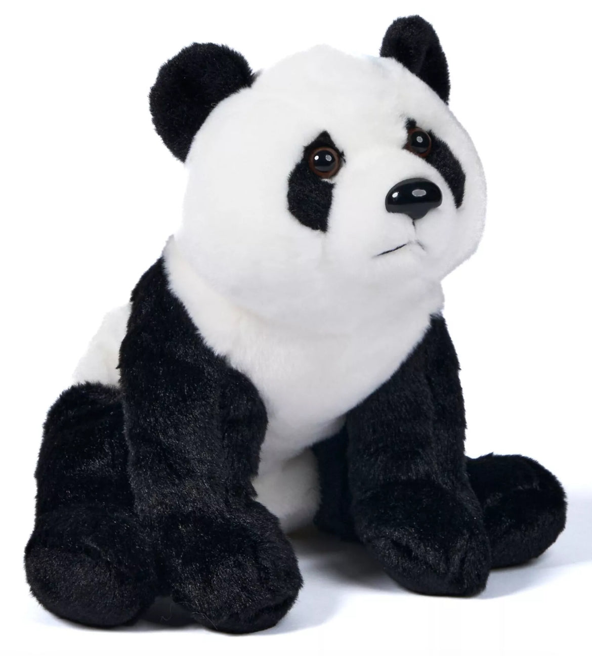 Peluche panda assis - 24 cm  -  Unitoys
