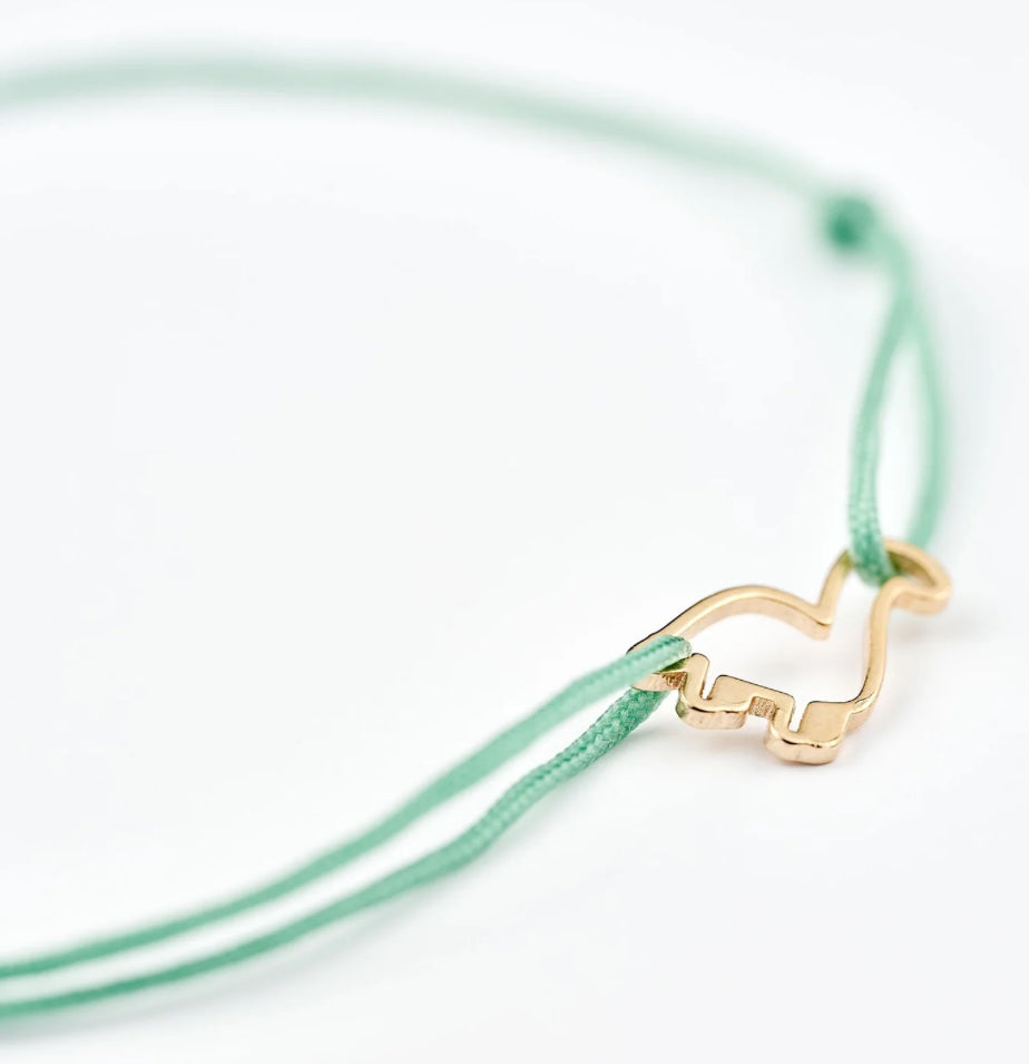 Bracelet enfant coulissant - Dino - Eggstra