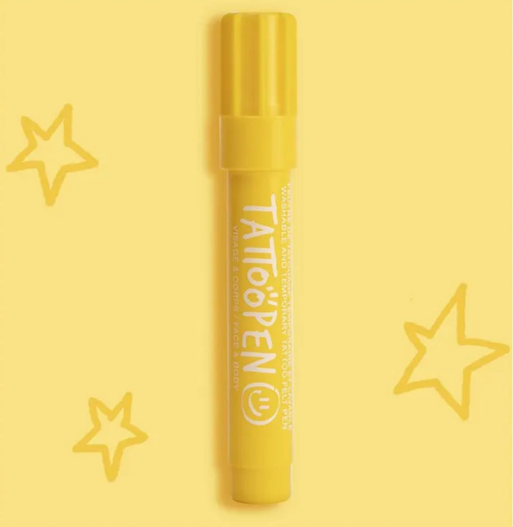 Tattoopen - Jaune - Nailmatic