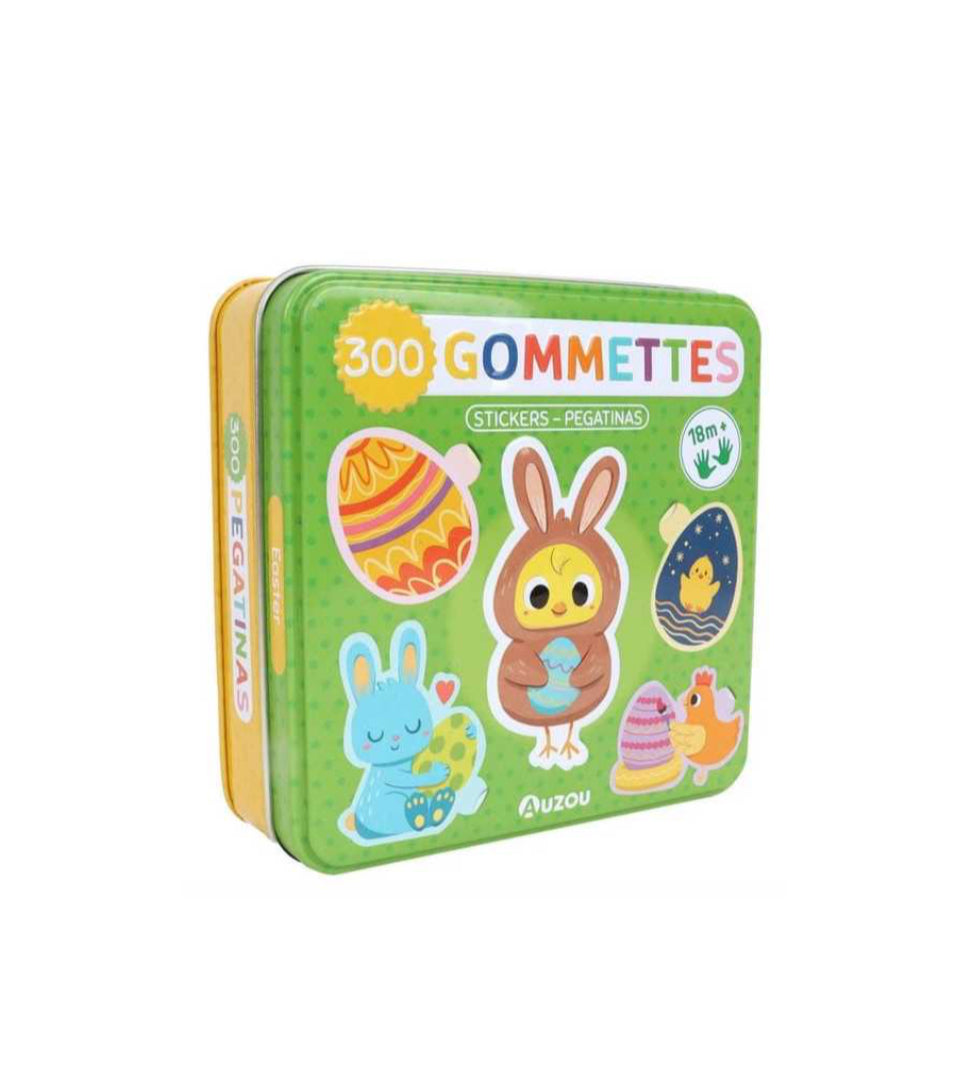 Boite de 300 gommettes - Pâques - Auzou