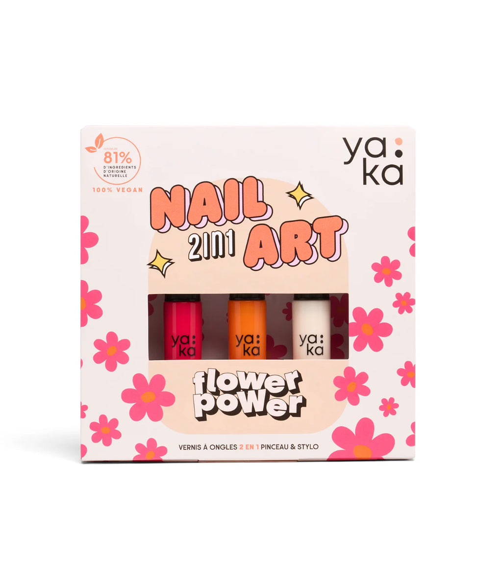 Kit Nail Art - Flower Power - Yaka Paris