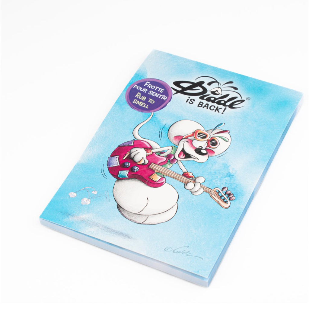 Bloc parfumé - A5 bleu - Diddl