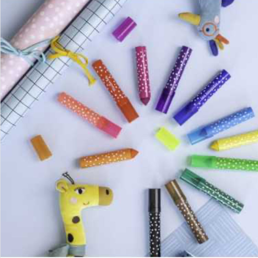 12 gros feutres coniques - Les Toupitis -  Moulin Roty