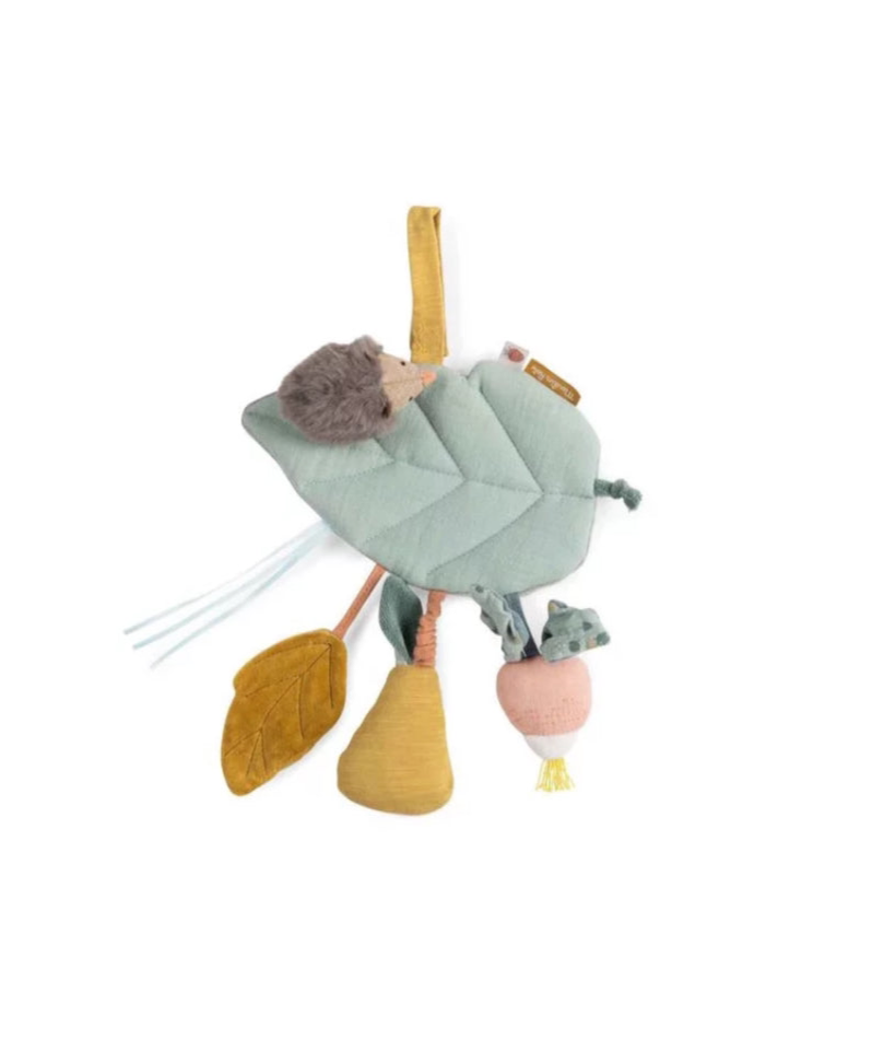 Peluche mobile feuille d'activités - Les Trois Petits Lapins -  Moulin Roty