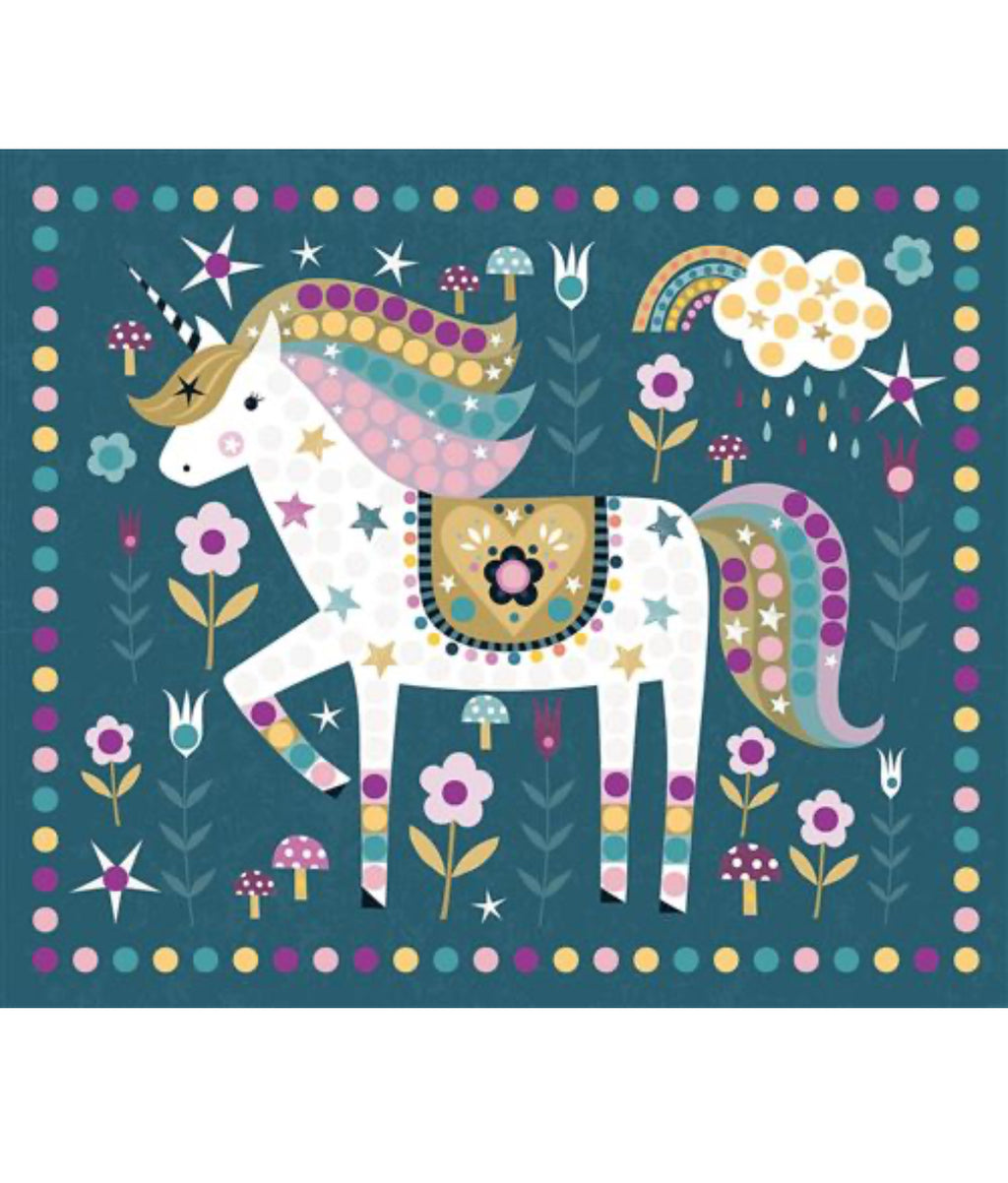 Mes tableaux licornes en strass - Auzou