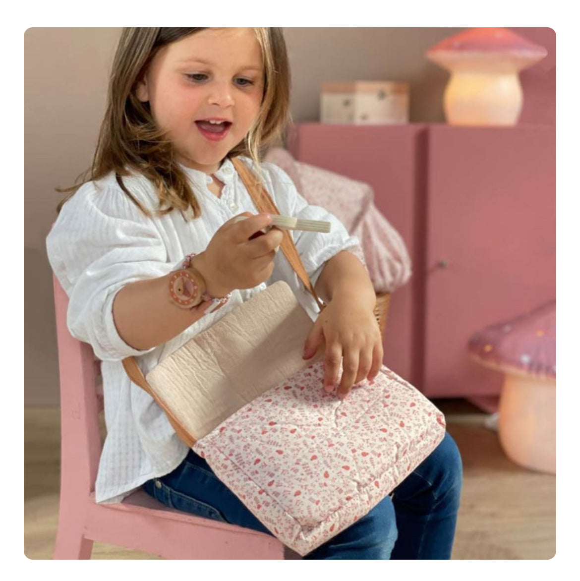 Set de beauté en bois - Coccinnelle - Egmont Toys