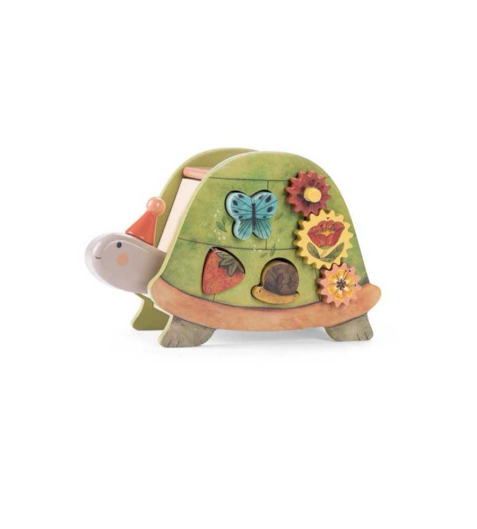 Tortue d'activités - Trois petits lapins