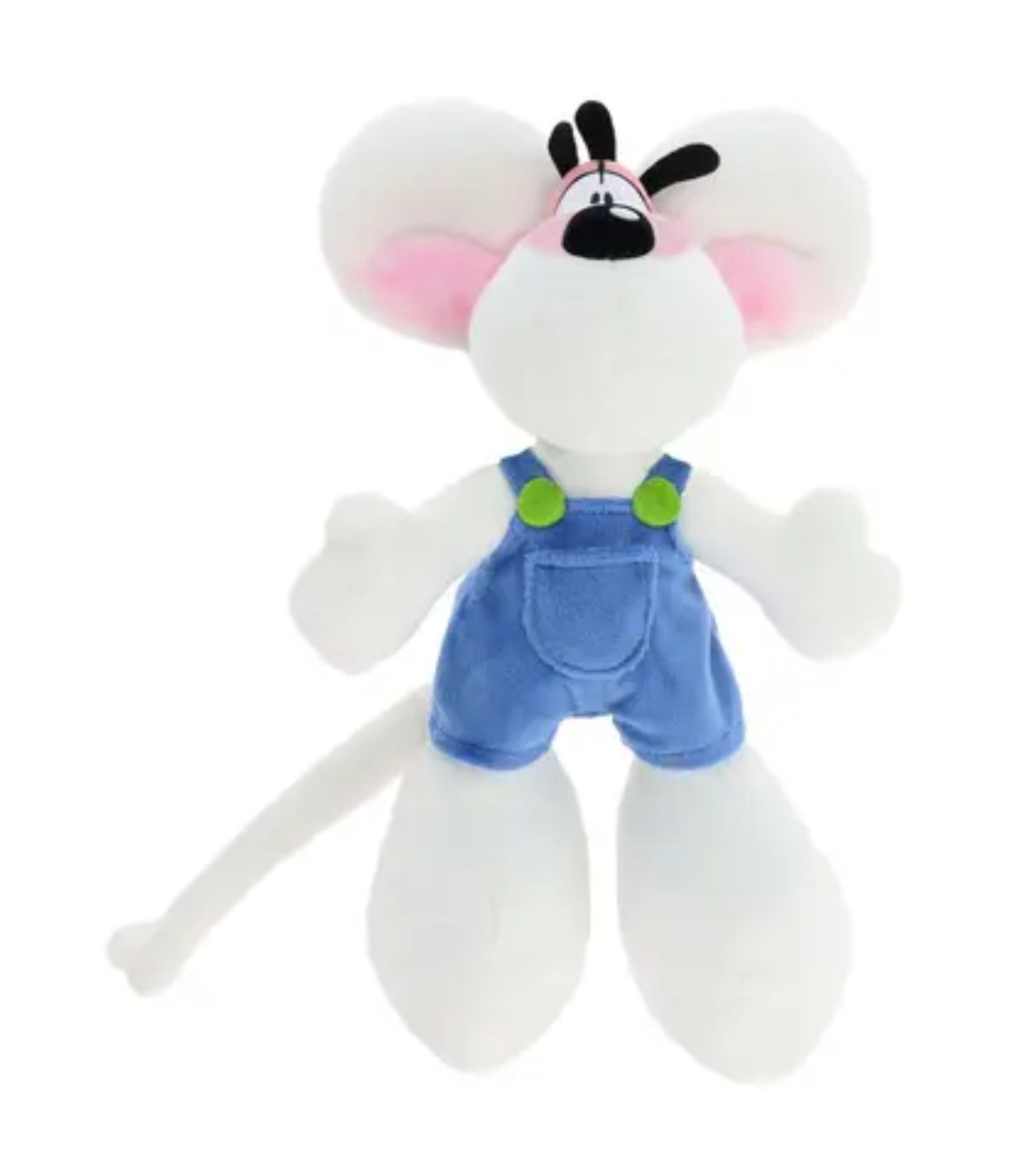 Peluche - Diddl en salopette bleue - Diddl