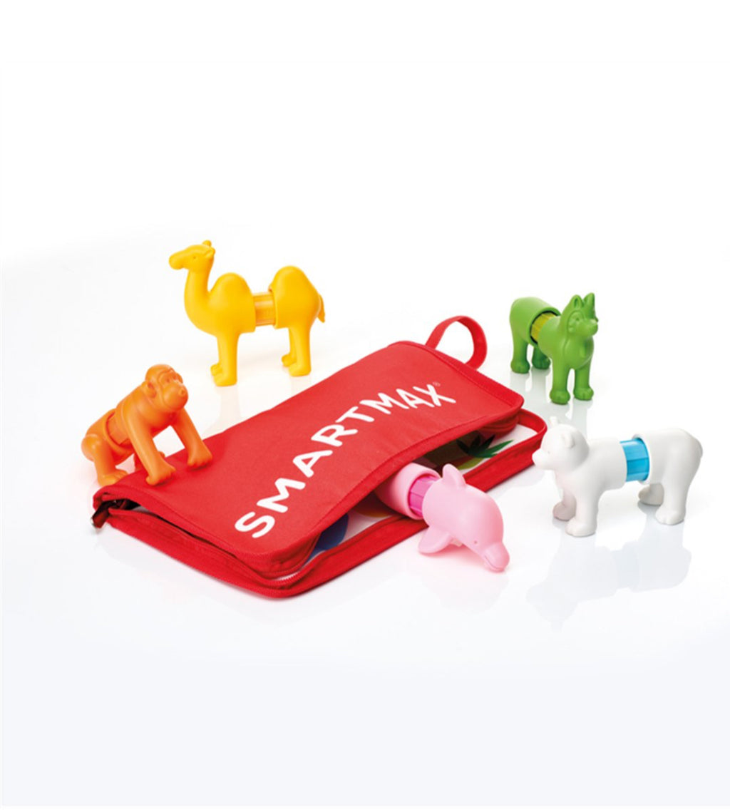 Jeu magnétique - Mes Premiers Animaux Autour du Monde - Smartmax