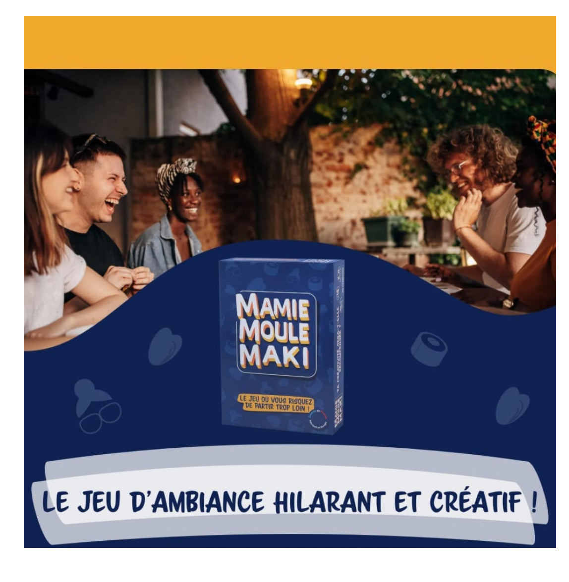 Jeu de société - Mamie Moule Maki - Gigamic