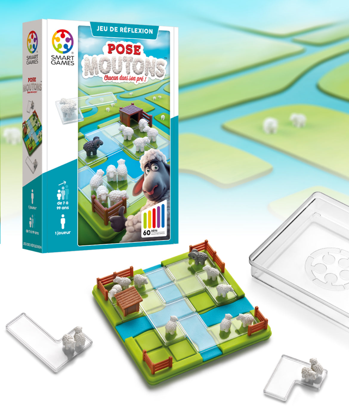 Jeu de société - Pose Moutons - Smart Games