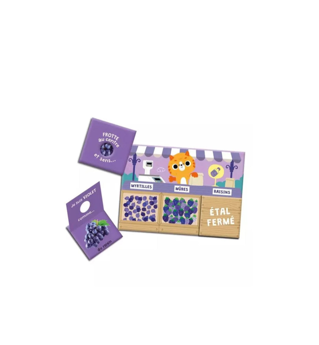 Mon premier jeu des odeurs et des couleurs - Auzou