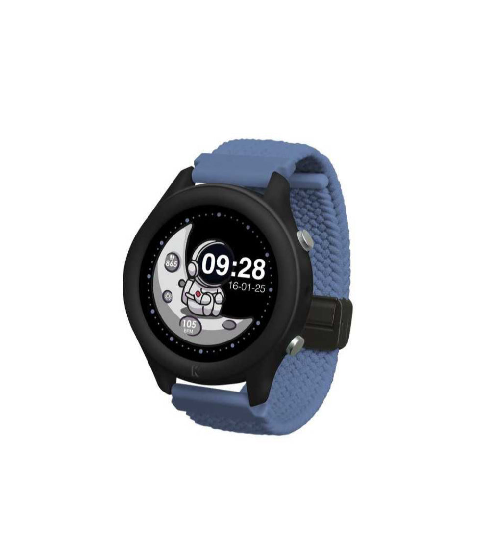 K-Watch Montre connectée  - Bleu - Kidywolf