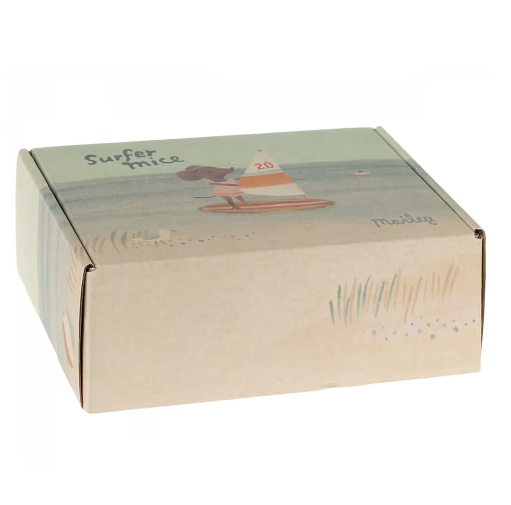 Souris petite soeur - Surfeur - Maileg