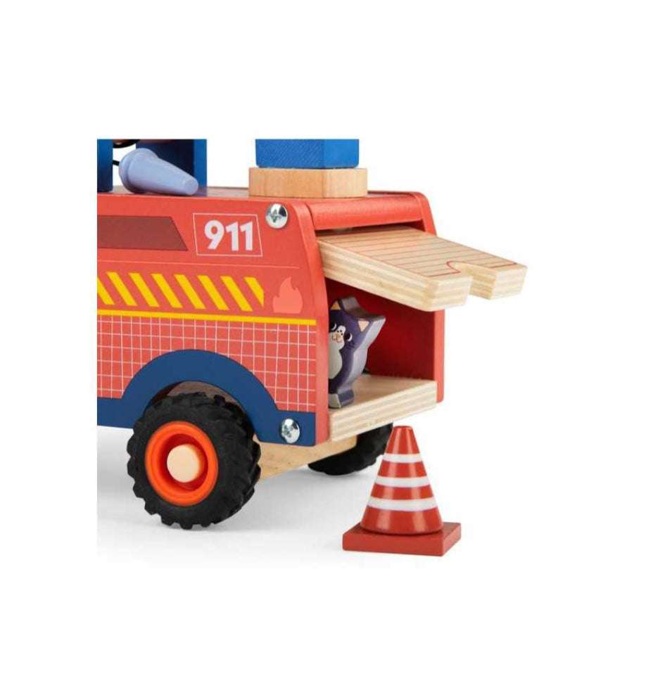 Camion de Pompier  - Avenue du Moulin - Moulin Roty