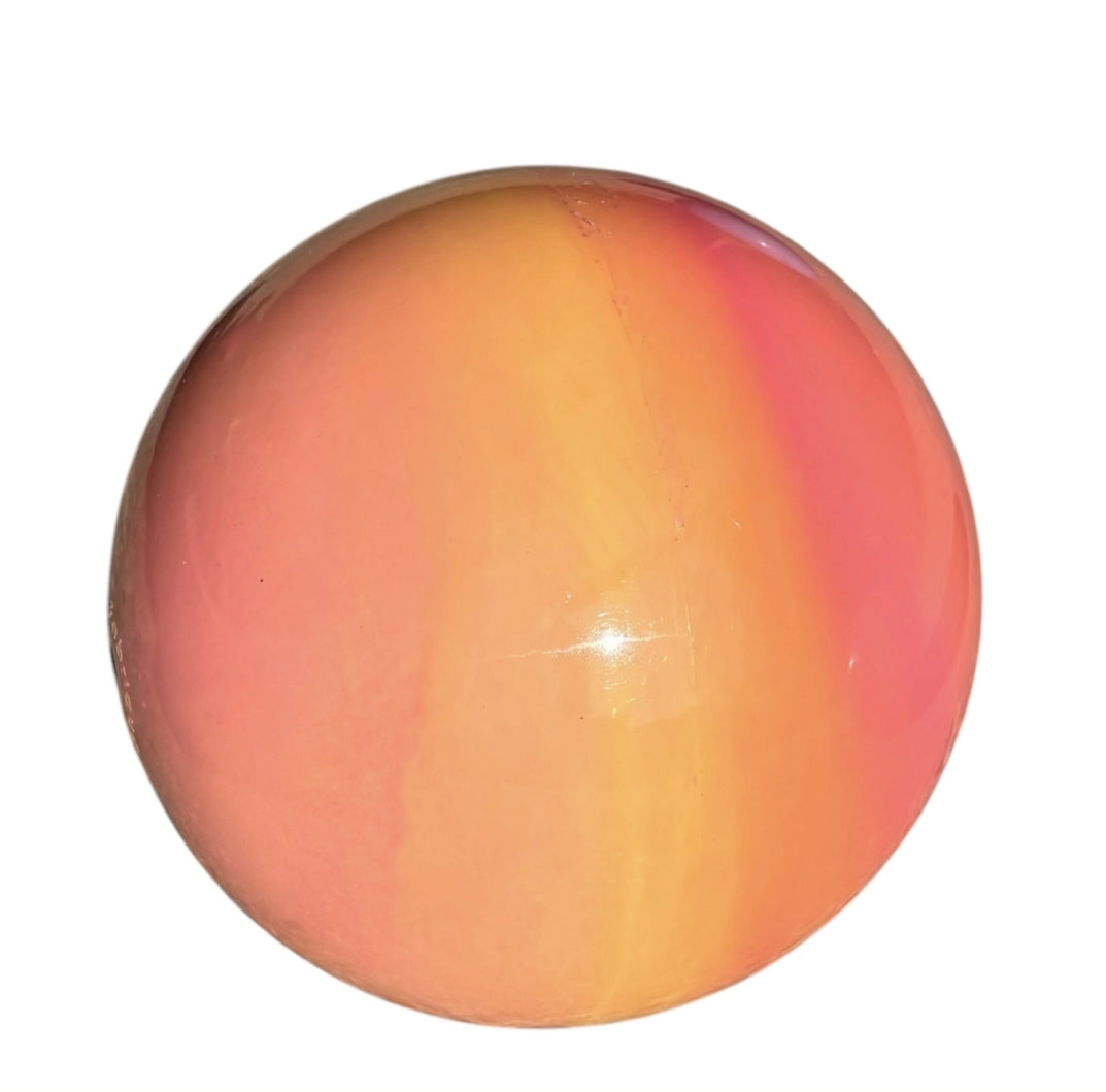 Ballon bubble gum 10 cm - Rose & Orange - Ratatam