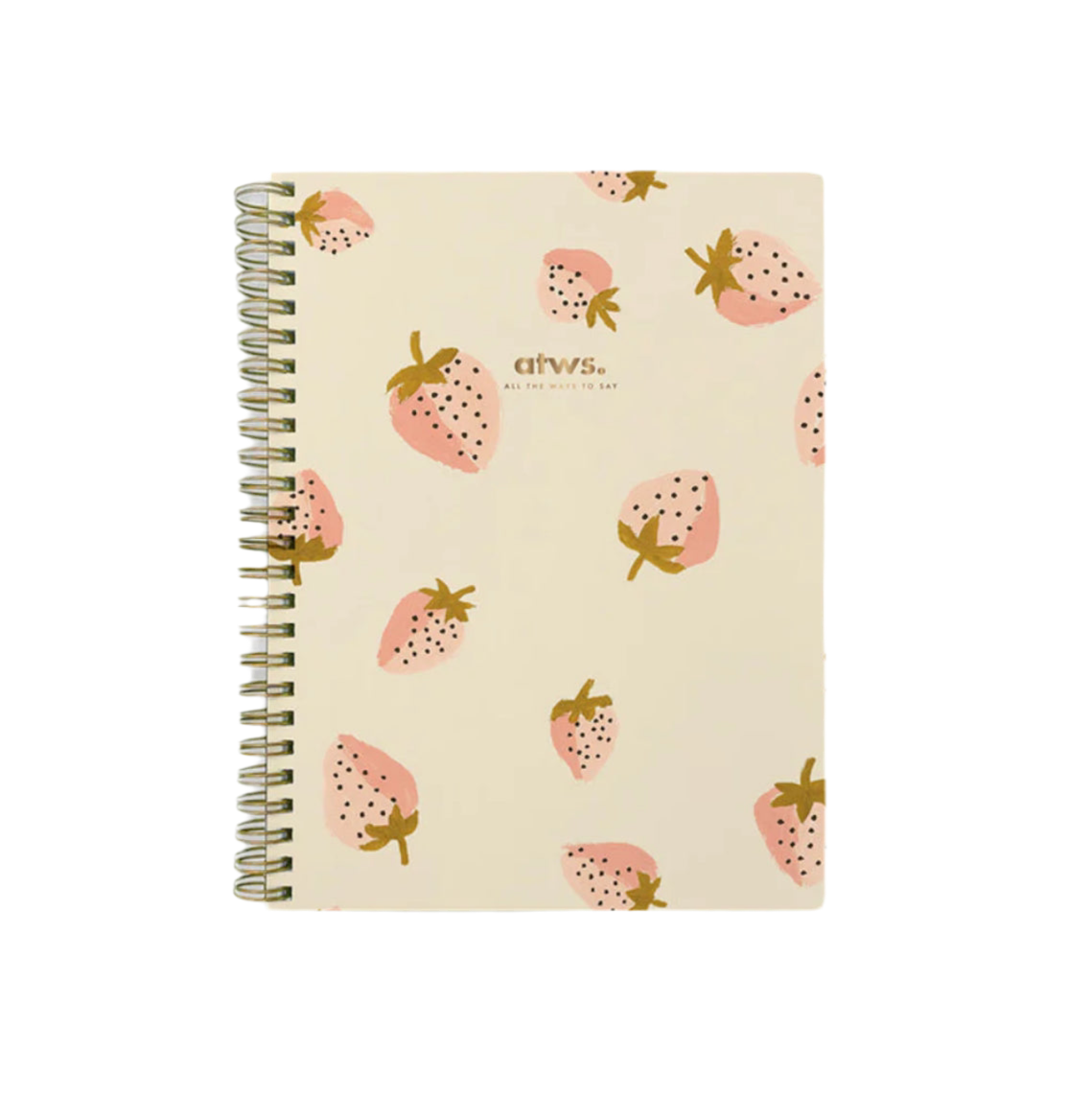 Carnet à spirales - Fraises - All The Ways To Say