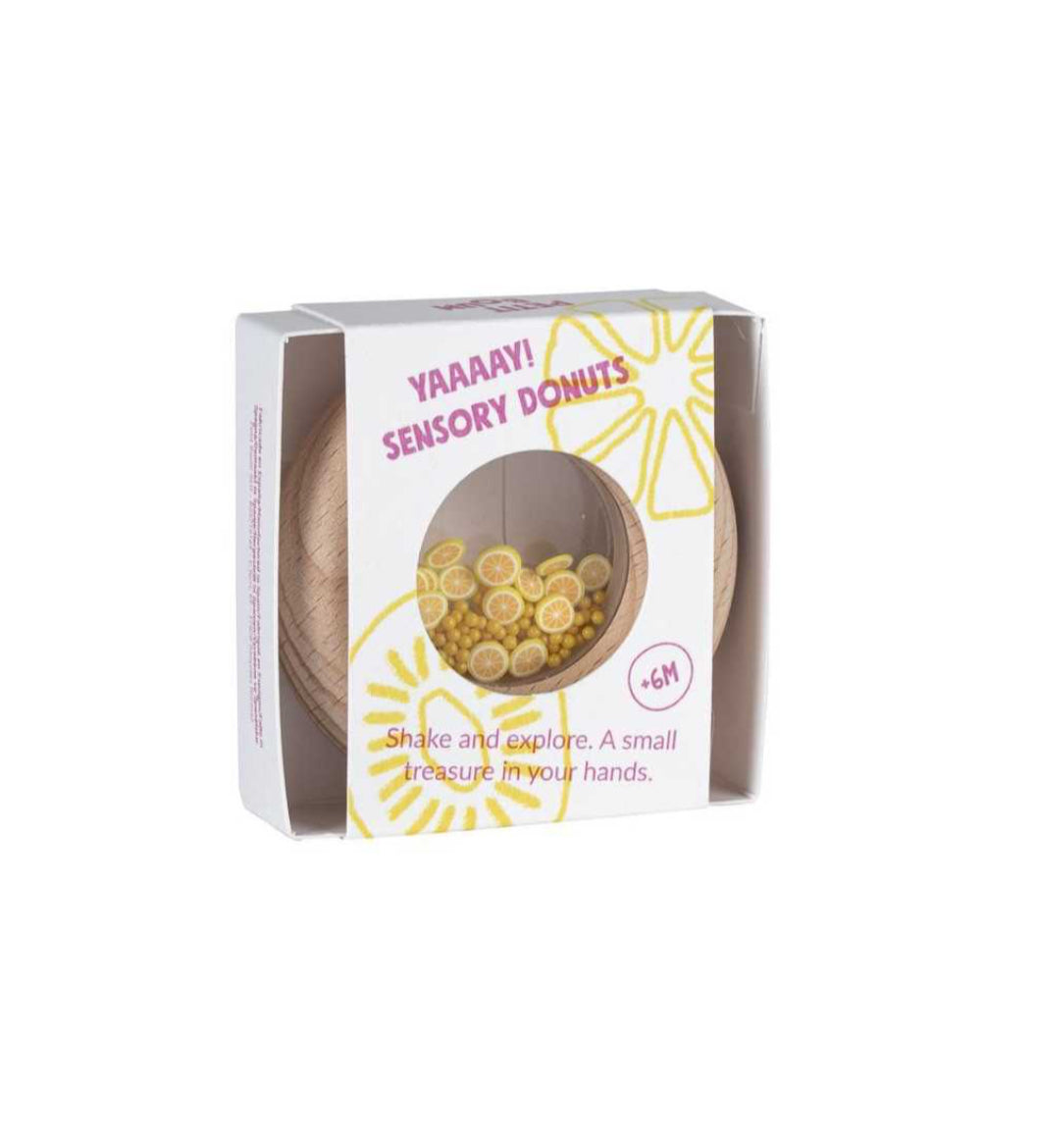 Bouteille sensorielle - Donuts Citron - Petit Boum