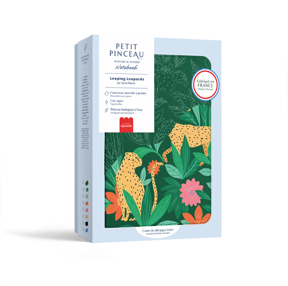 Notebook à peindre - Léopard -  La Petite Epicerie