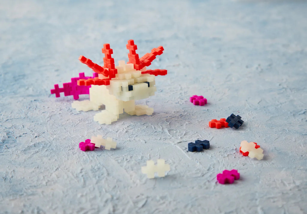 Jeu de construction tube 100 pièces - Axolotl - Plus Plus