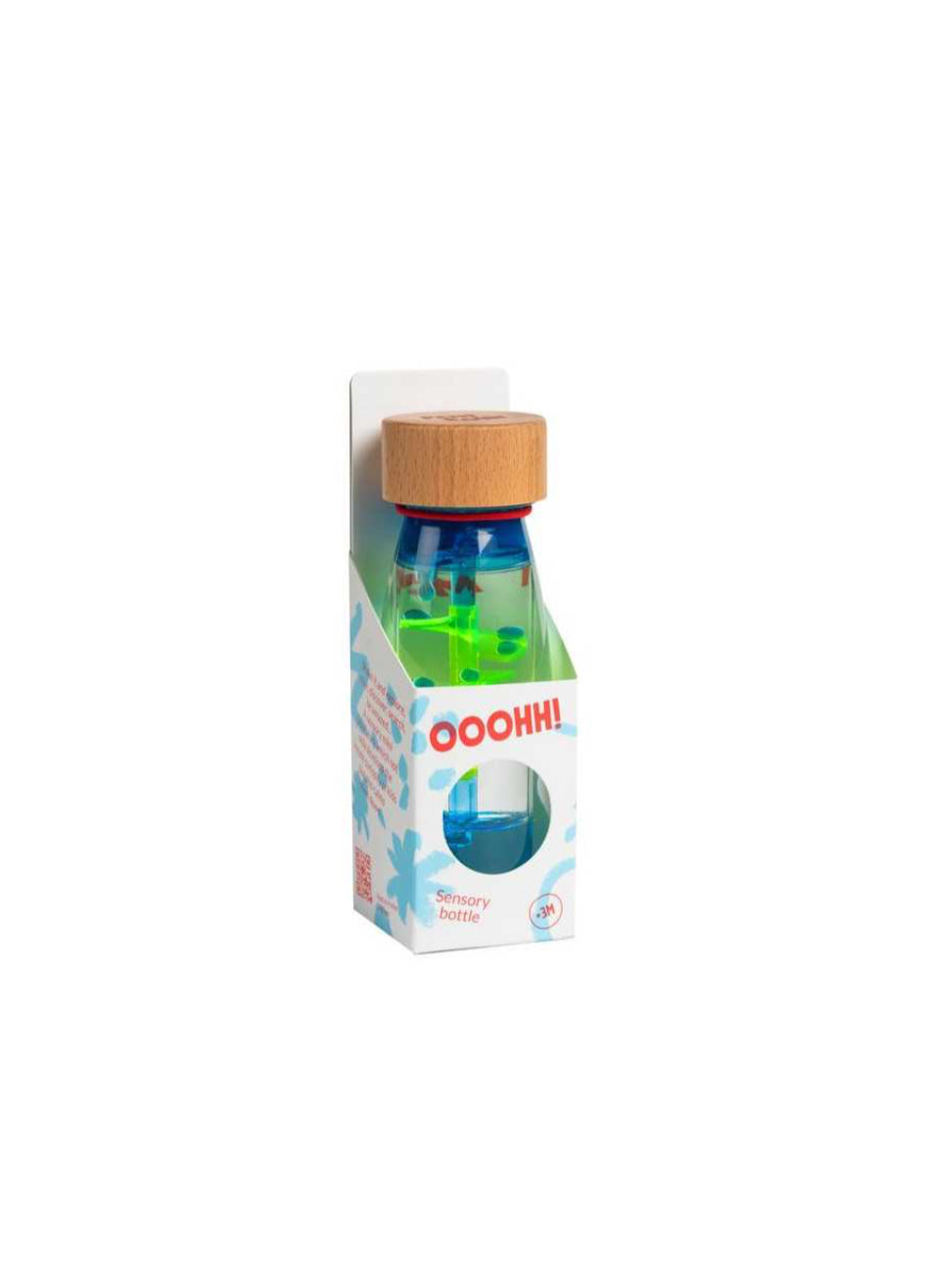 Bouteille sensorielle - Spirale Bleue - Petit Boum