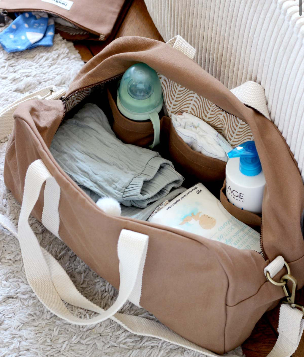 Sac Charlie et sa pochette Lou - Cannelle - Hindbag