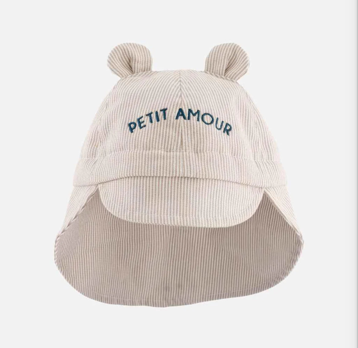Chapeau bébé 3/6 mois - Petit Amour - Chamaye
