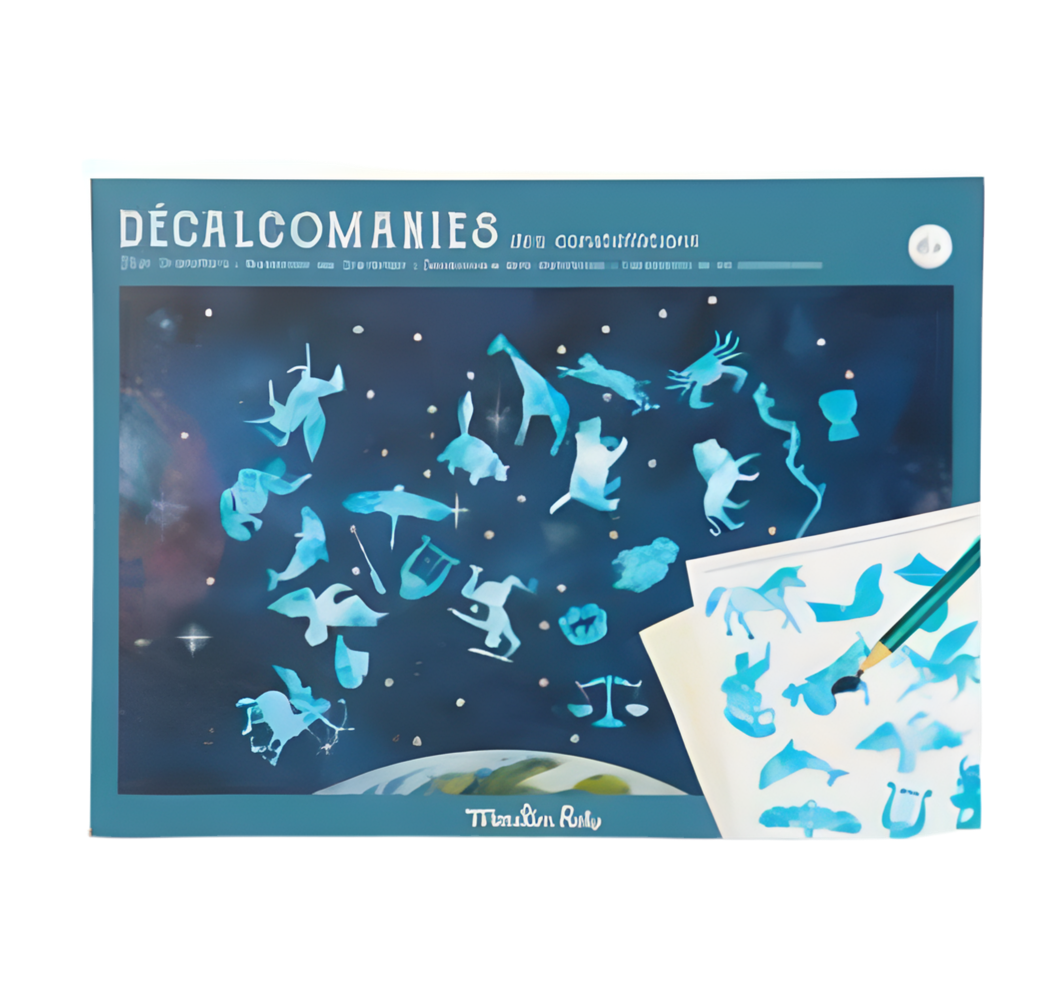 Décalcomanie - Les constellations -  Moulin Roty