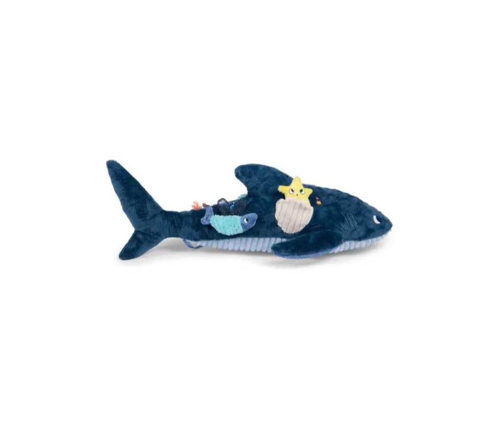 Peluche d'activités - Le grand requin des Aventures de Paulie -  Moulin Roty