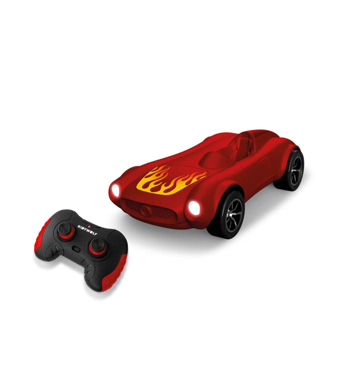 Voiture radiocommandée Kidycar - Rouge - Kidywolf