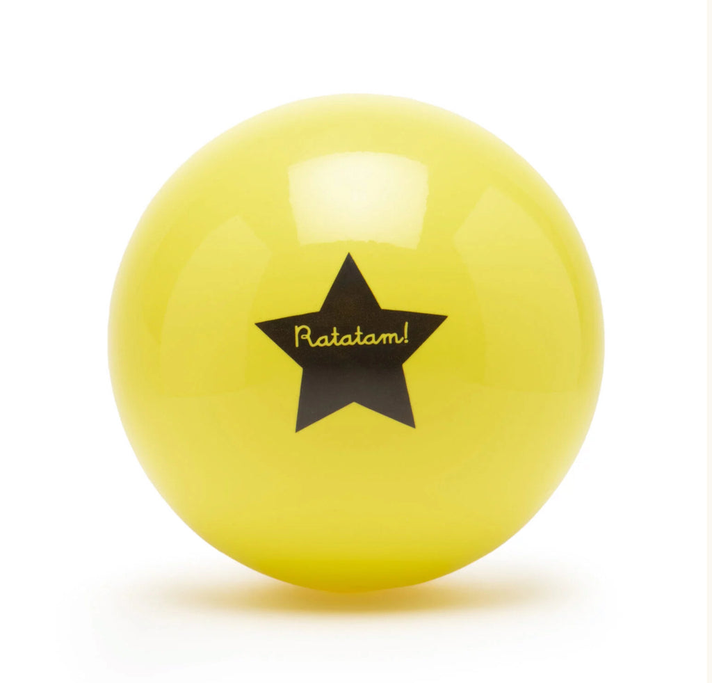 Ballon uni 15 cm - Jaune- Ratatam