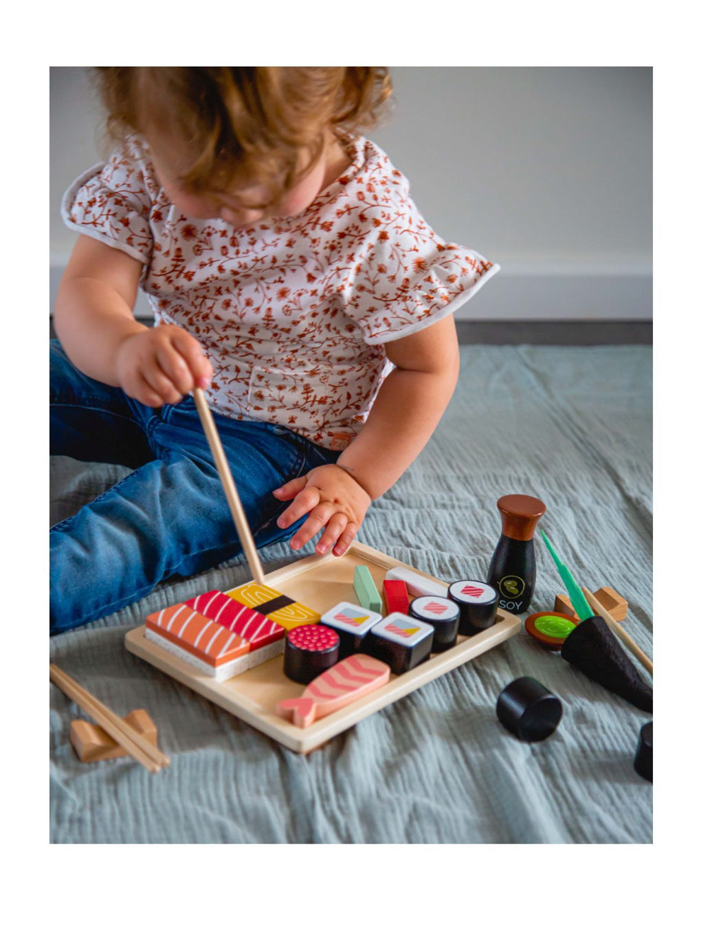Set de sushis en bois - Tryco