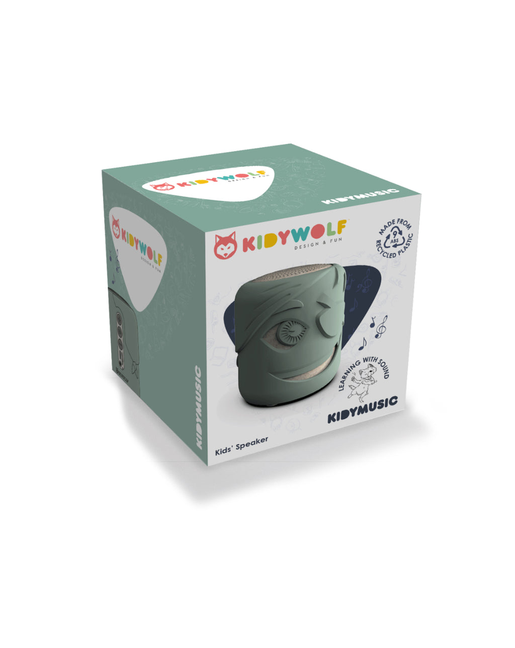 Enceinte bluetooth Kidymusic - Vert - Kidywolf