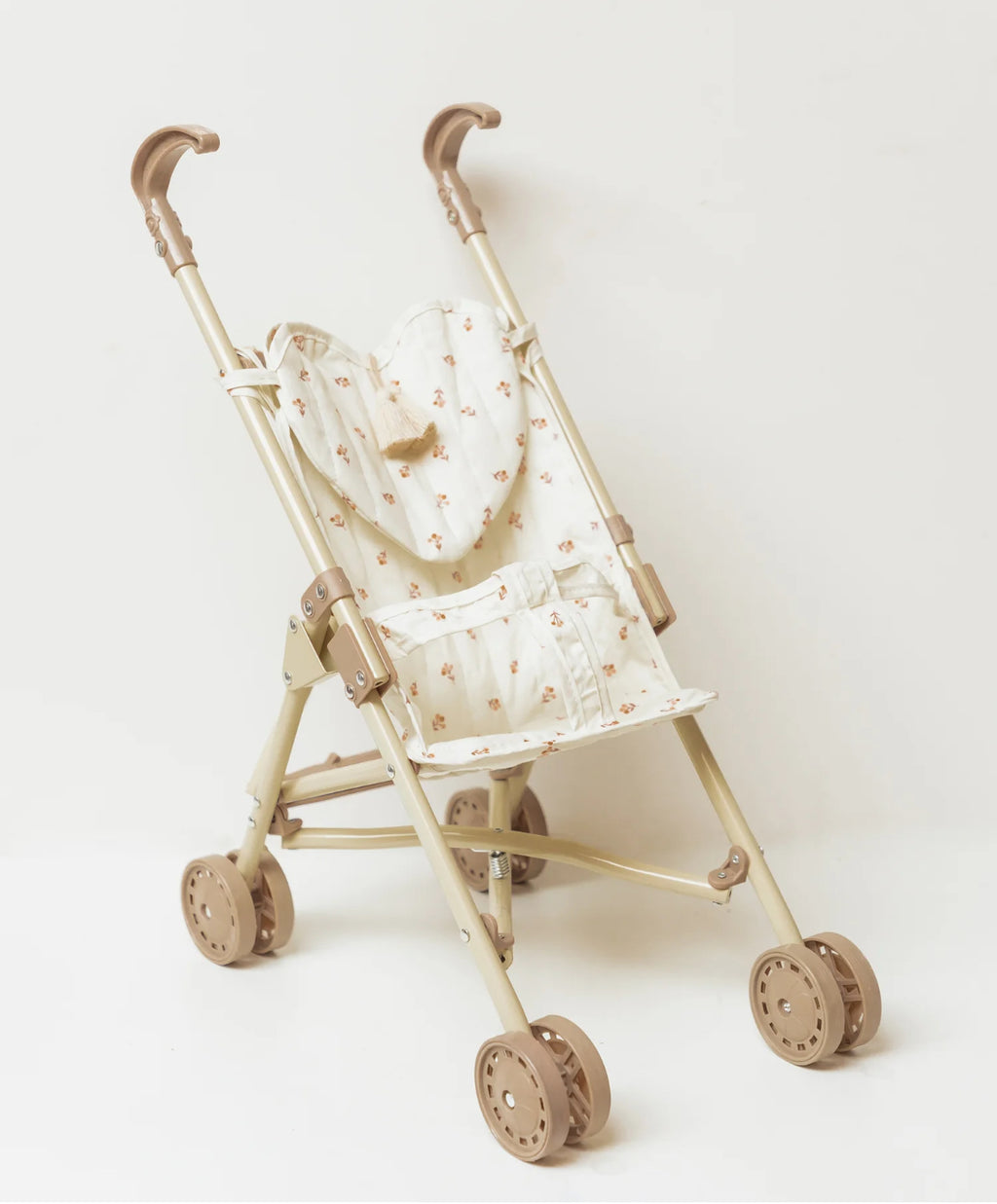 Poussette pour poupée - Fleurs - Mrs Ertha