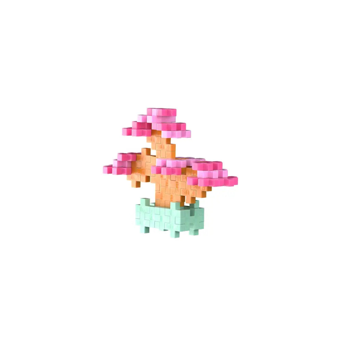 Jeu de construction Pop Plantes - Bonsaï Rose - Plus Plus