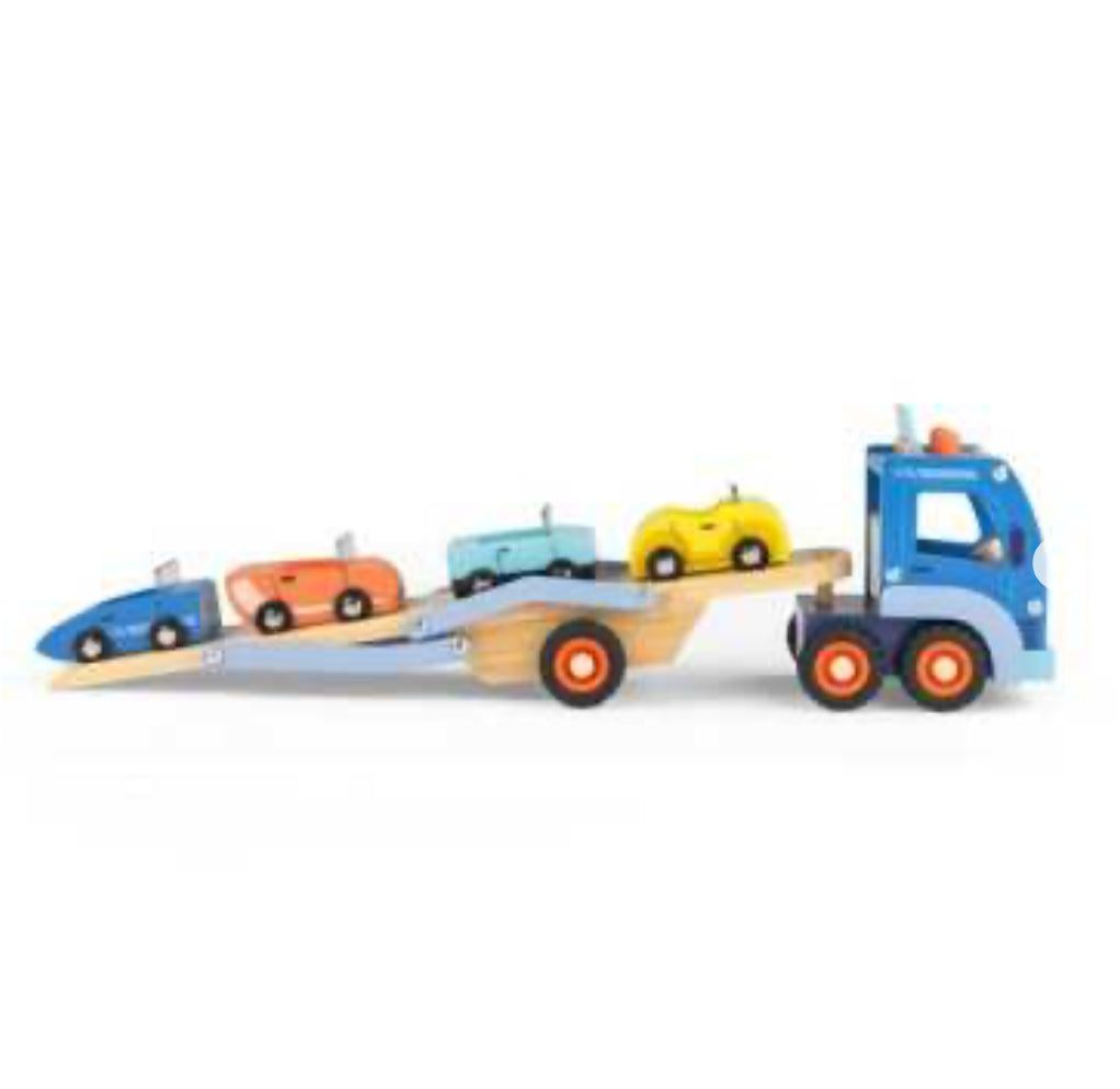 Camion transport de voitures - Avenue du Moulin - Moulin Roty