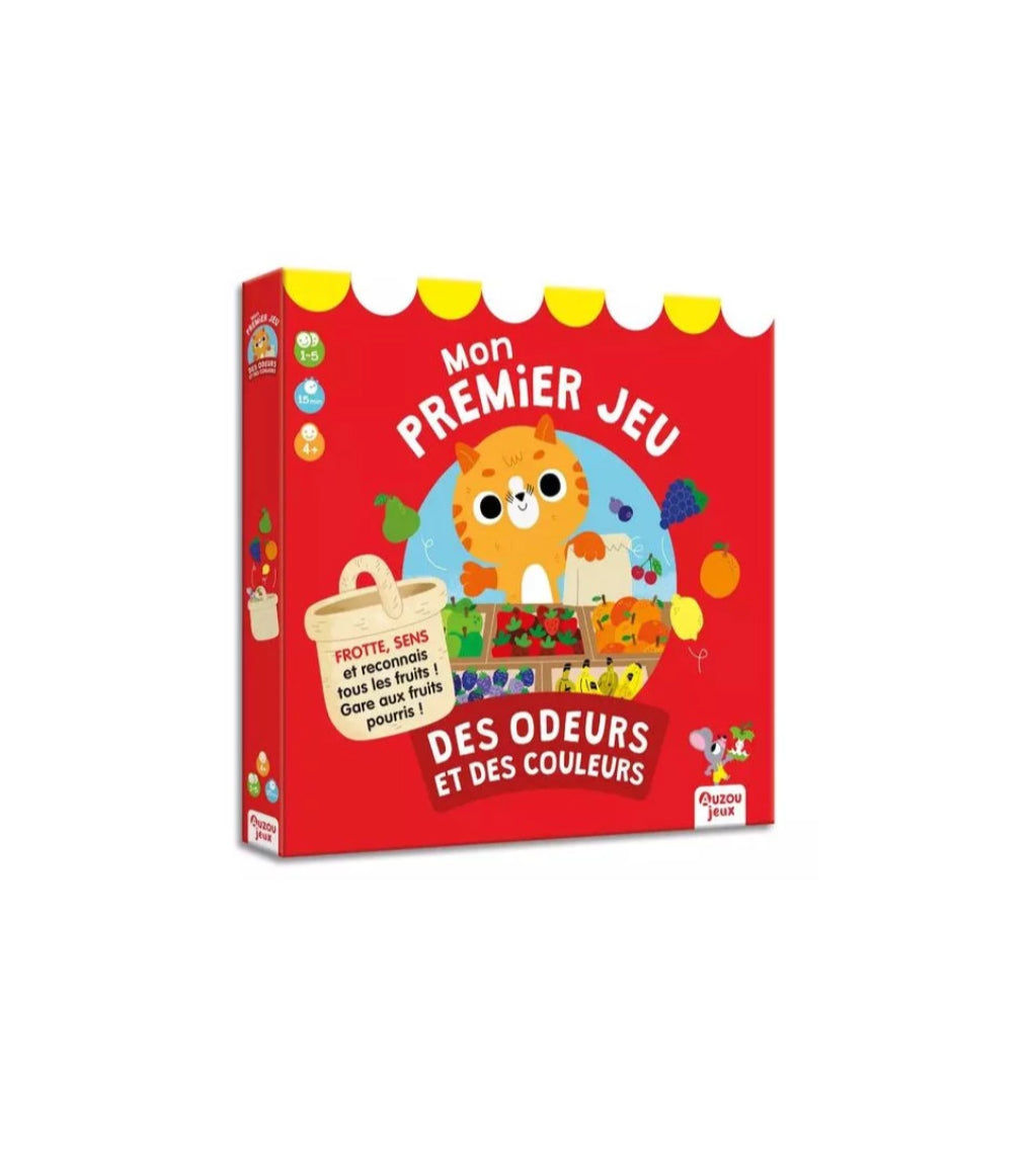 Mon premier jeu des odeurs et des couleurs - Auzou