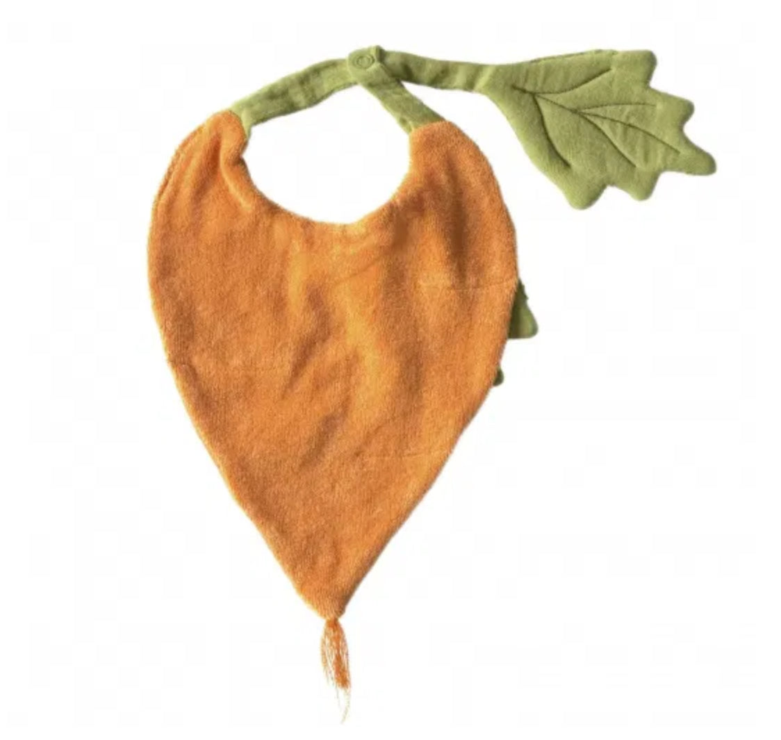 Bavoir - Cathy la carotte - Oli & Carol