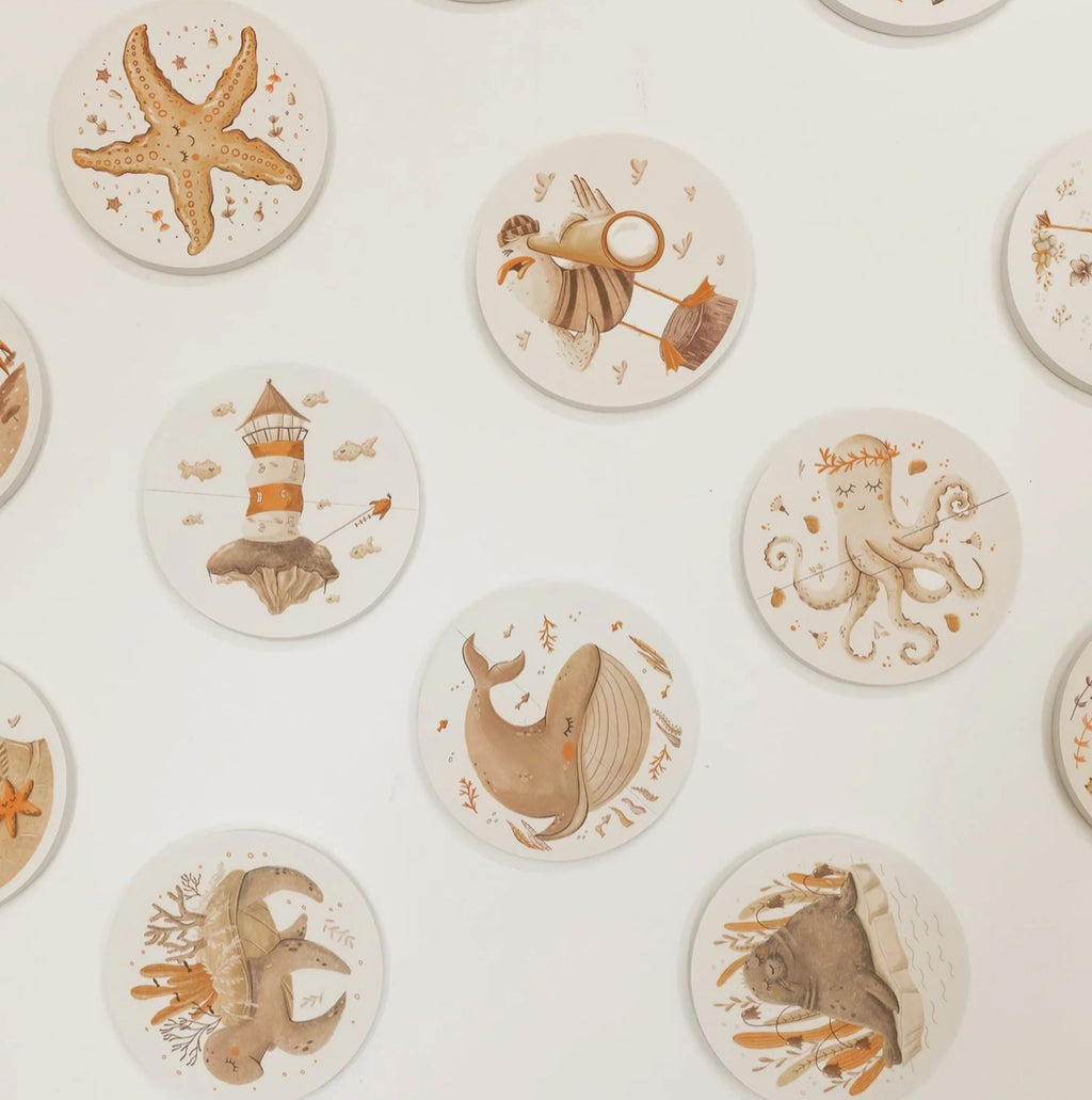 Puzzle de bain -Animaux marins - Mrs Ertha