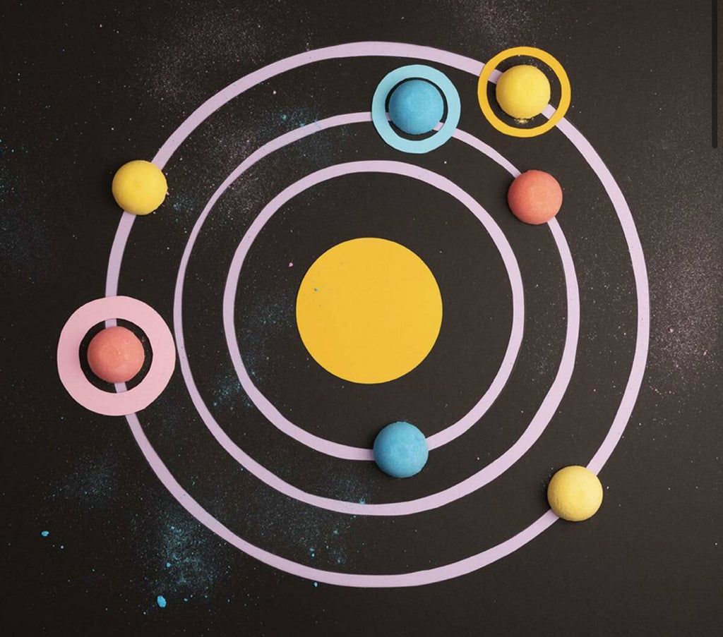 Boules de bain de l'espace - Nailmatic
