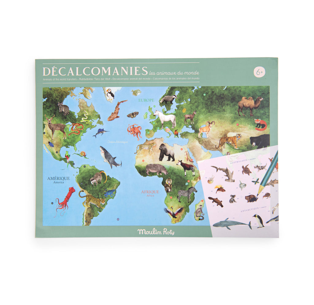 Décalcomanie - Tout autour du Monde -  Moulin Roty