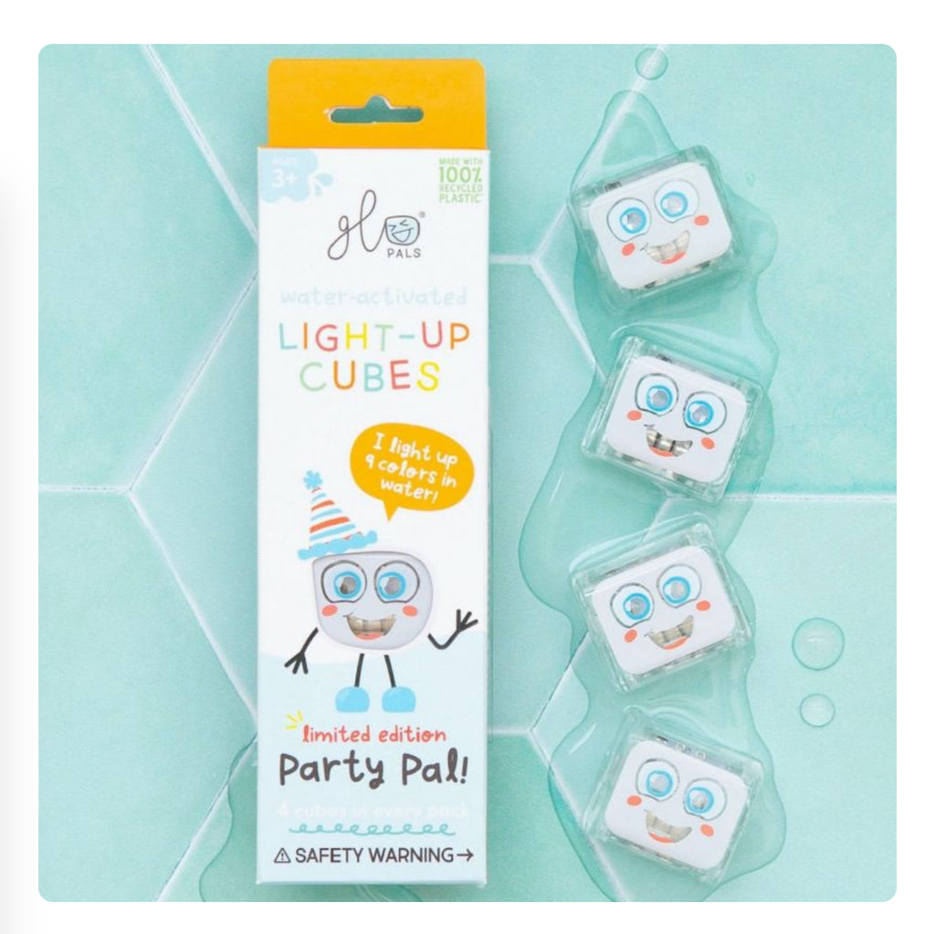 Lot de 4 cubes lumineux - Multicolore - Glo Pals
