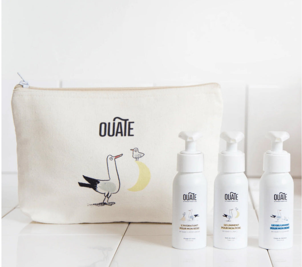 Coffret les 3 essentiels pour bébé - Ouate