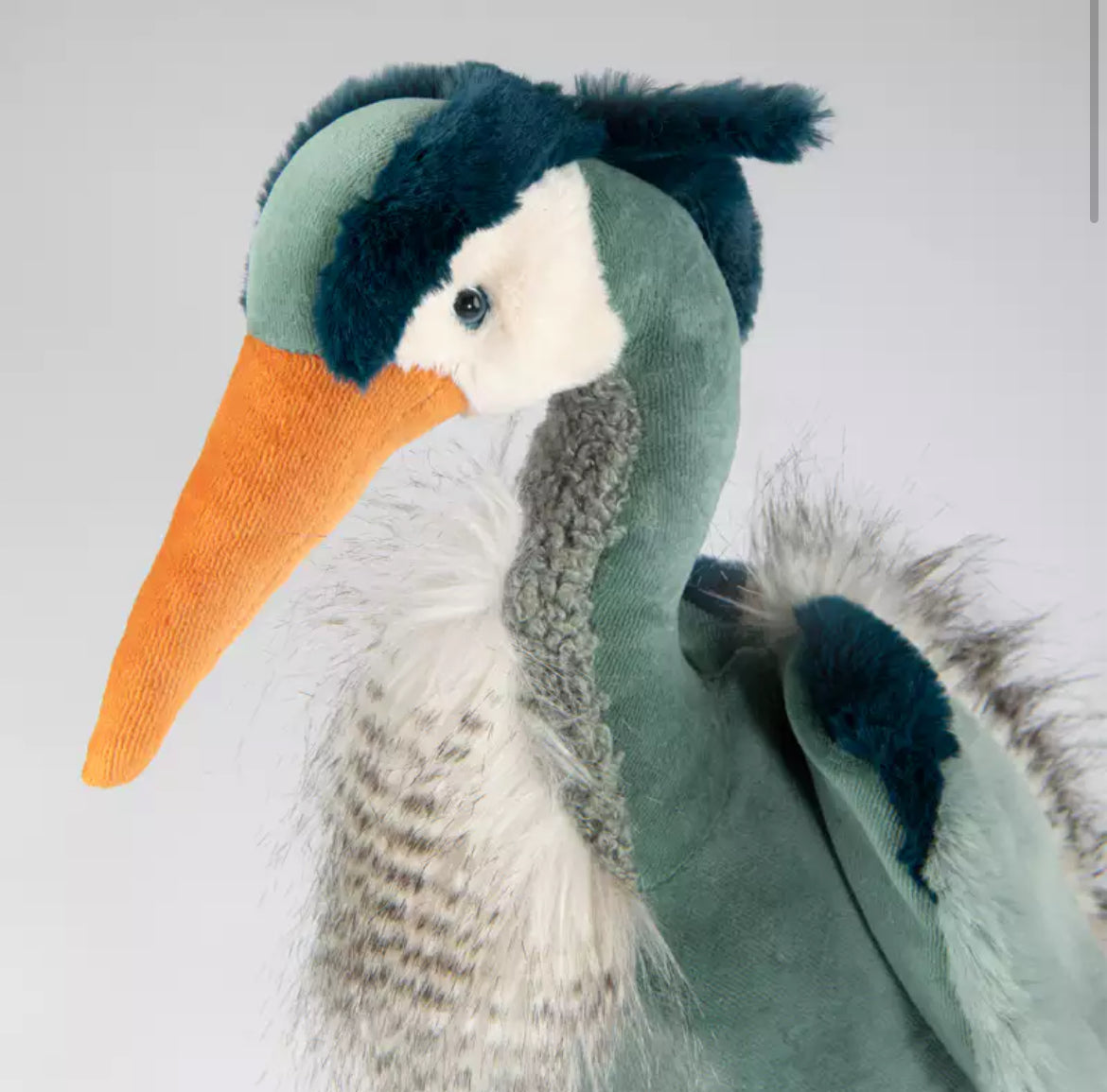 Peluche héron - Tout Autour du Monde -  Moulin Roty